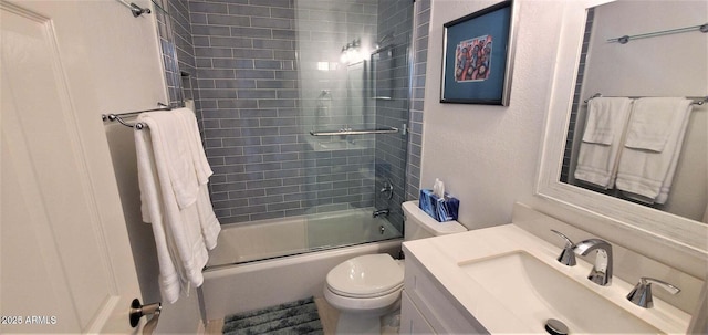 4617 E Emile Zola Ave, Phoenix, AZ 85032 - full bathroom with bath / shower combo with glass door and vanity