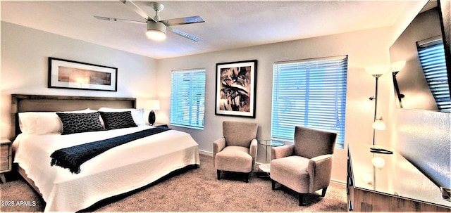4617 E Emile Zola Ave, Phoenix, AZ 85032 - carpeted bedroom with baseboards and a ceiling fan
