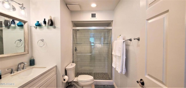 4617 E Emile Zola Ave, Phoenix, AZ 85032 - full bathroom featuring vanity and a stall shower