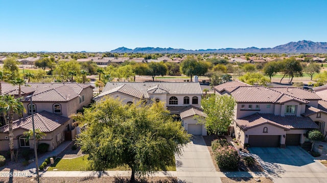 4497 E Carriage Way, Gilbert, AZ 85297 - aerial view of residential area with a mountainous background