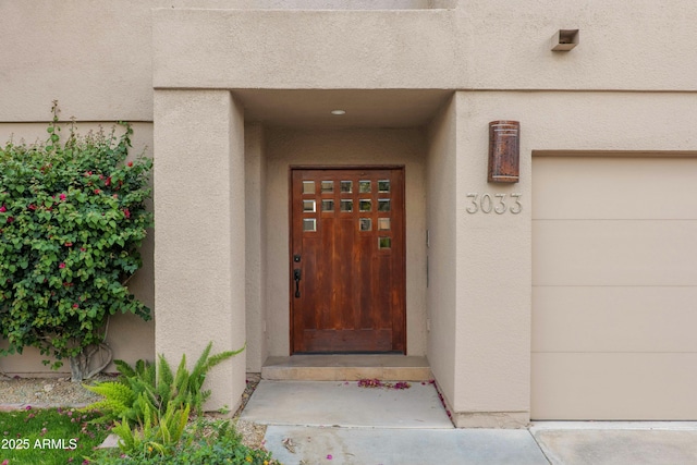 3033 E Claremont Ave, Phoenix, AZ 85016 - entrance to property featuring stucco siding
