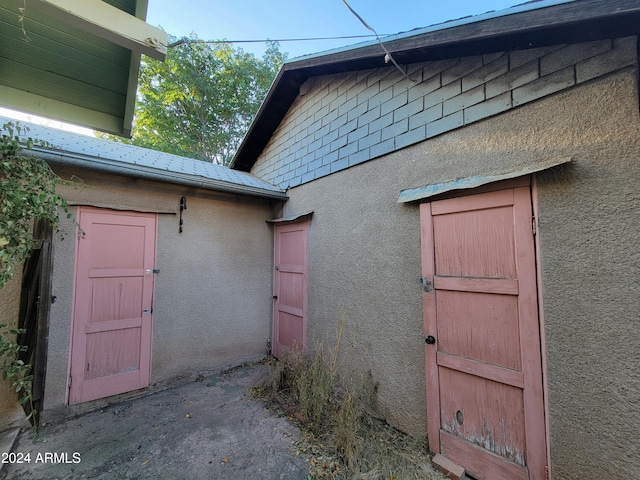 11 Black Knob Vw, Bisbee, AZ 85603 - entrance to property with stucco siding