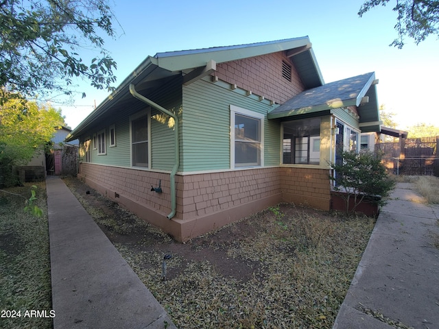 11 Black Knob Vw, Bisbee, AZ 85603 - view of side of property with fence