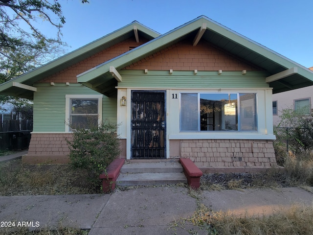 11 Black Knob Vw, Bisbee, AZ 85603 - view of front of home featuring fence
