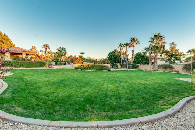 10541 E Windrose Dr, Scottsdale, AZ 85259 - view of yard featuring fence