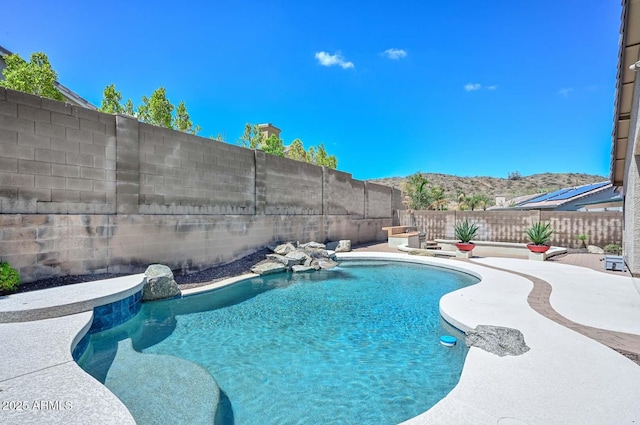 1623 E Runion Dr, Phoenix, AZ 85024 - view of pool featuring a fenced backyard and a patio