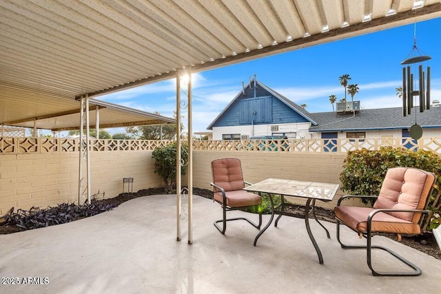 view of patio / terrace