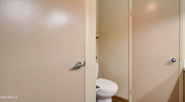 bathroom with toilet