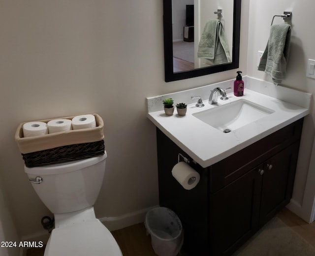 2060 E Quartz St, Mesa, AZ 85213 - half bathroom with vanity and toilet