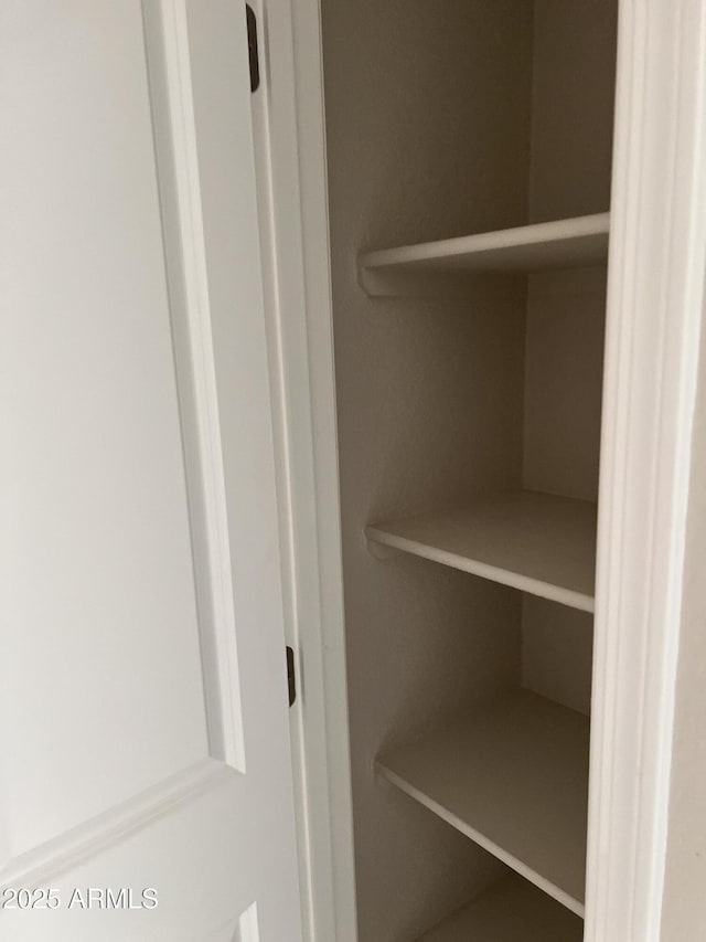 view of closet