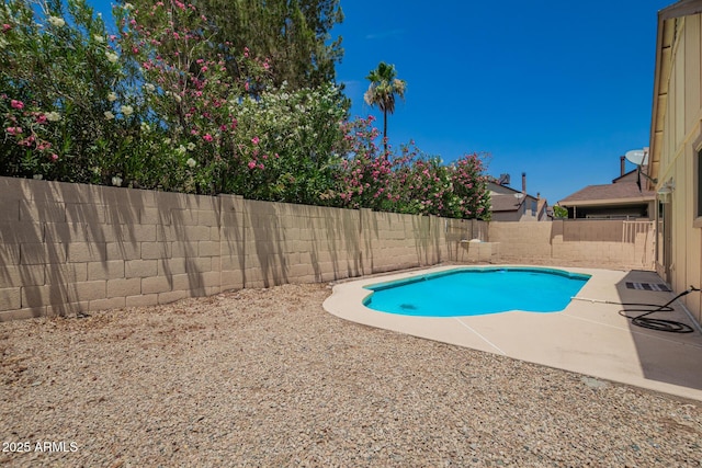 19230 N 5th St, Phoenix, AZ 85024 - view of pool featuring a fenced backyard and a patio area