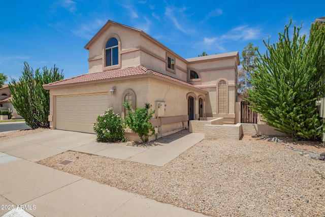 19230 N 5th St, Phoenix, AZ 85024 - mediterranean / spanish home with stucco siding and driveway