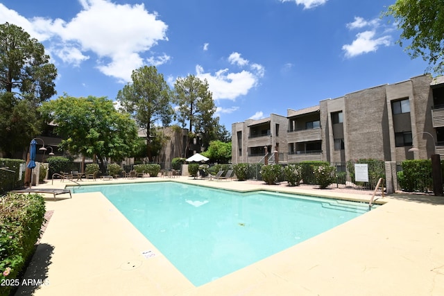 7777 E Main St Unit 227, Scottsdale, AZ 85251 - community pool featuring a patio