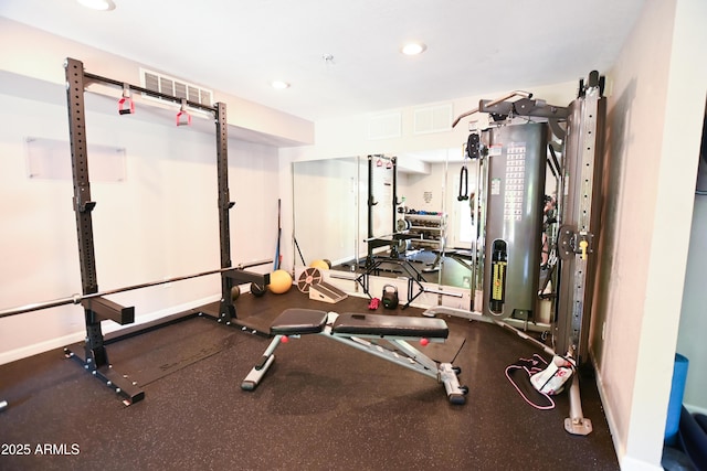 7777 E Main St Unit 227, Scottsdale, AZ 85251 - gym featuring recessed lighting and baseboards