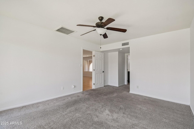 2519 E Geneva Dr, Tempe, AZ 85282 - unfurnished bedroom with carpet and ceiling fan