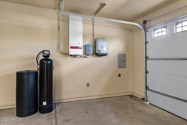 36908 N 19th St, Phoenix, AZ 85086 - garage featuring electric panel and baseboards
