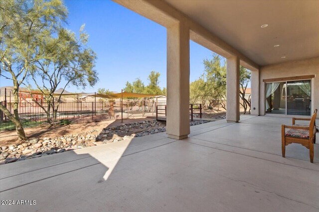 36908 N 19th St, Phoenix, AZ 85086 - fenced backyard with a patio