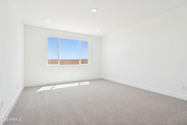 10253 E Ursula Ave, Mesa, AZ 85212 - empty room featuring carpet, baseboards, and recessed lighting