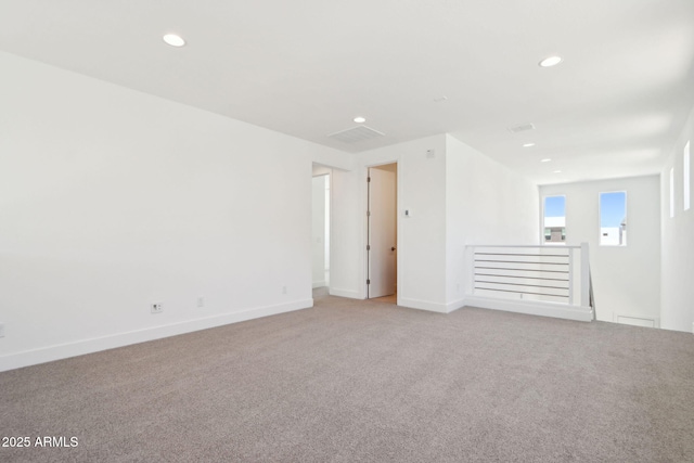 10253 E Ursula Ave, Mesa, AZ 85212 - empty room featuring light colored carpet, recessed lighting, and baseboards