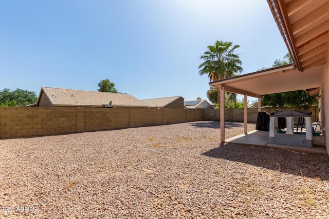 821 E Chicago St, Chandler, AZ 85225 - view of yard with a patio and a fenced backyard