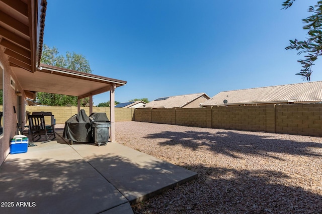 821 E Chicago St, Chandler, AZ 85225 - view of yard with a fenced backyard and a patio
