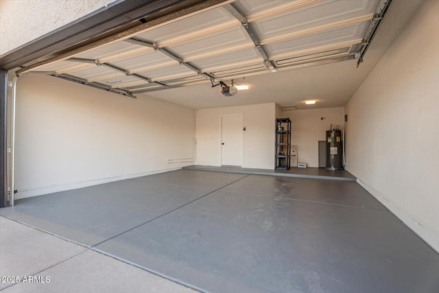 6228 E Blanche Dr, Scottsdale, AZ 85254 - garage with electric water heater and a garage door opener