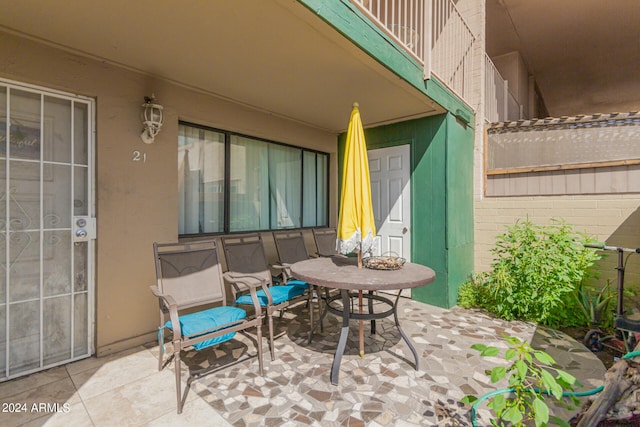 view of patio / terrace