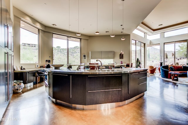 reception area featuring sink