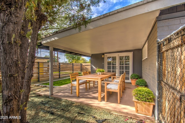 view of patio / terrace