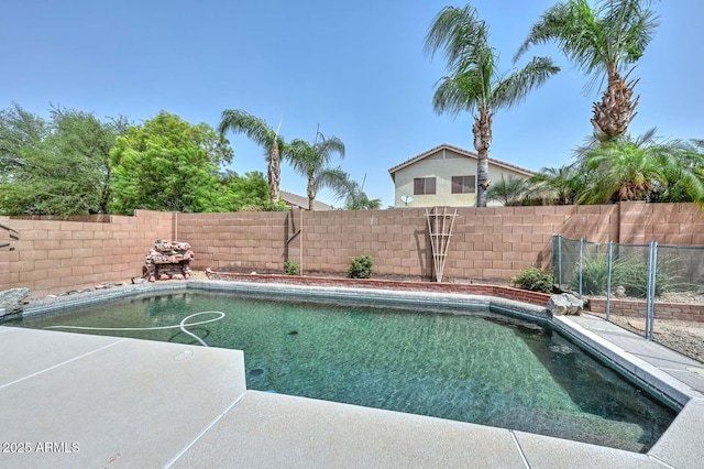 16828 W Windermere Way, Surprise, AZ 85374 - view of swimming pool with a fenced backyard