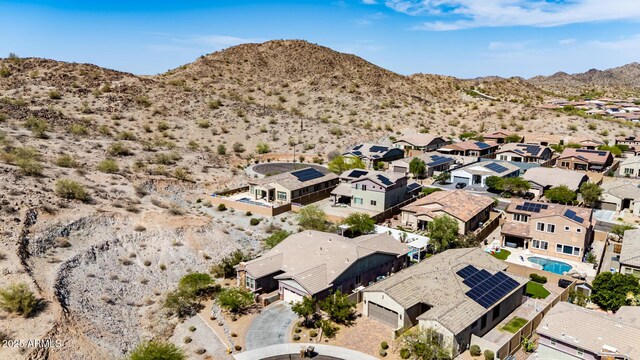 12035 S 186th Ave, Goodyear, AZ 85338 - aerial view of residential area featuring a desert landscape and a mountainous background