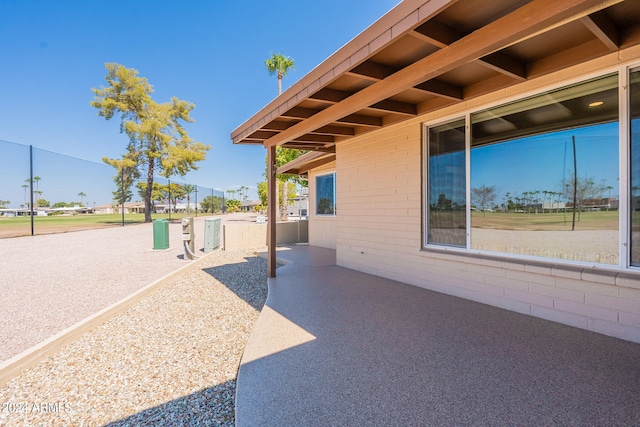 view of patio