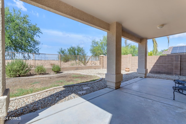 view of patio / terrace