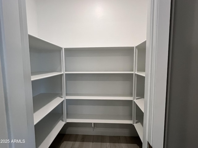 view of pantry