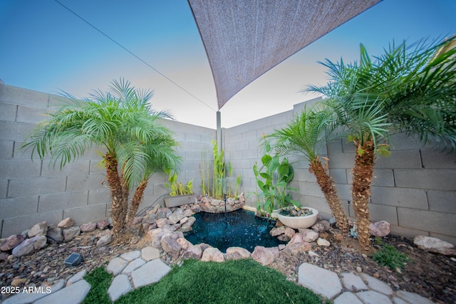 2361 N 212th Dr, Buckeye, AZ 85396 - view of fenced backyard