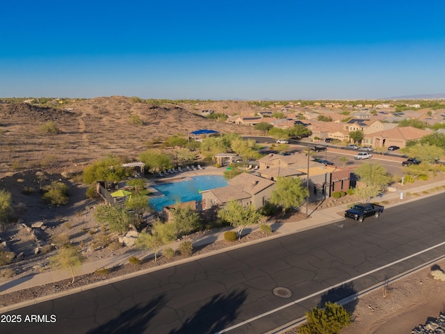 2361 N 212th Dr, Buckeye, AZ 85396 - drone / aerial view of a pool area