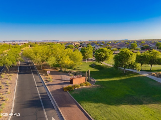 2361 N 212th Dr, Buckeye, AZ 85396 - view of home's community featuring a yard and a mountain view