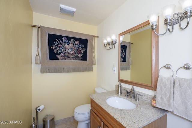 1170 N Broken Wagon Trl, Dewey, AZ 86327 - half bath with vanity and toilet