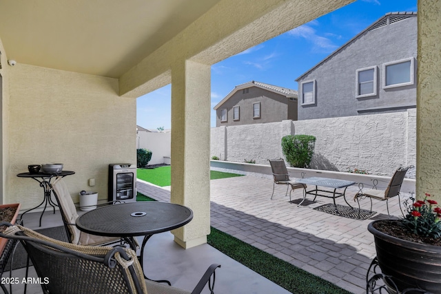 23862 W Chambers St, Buckeye, AZ 85326 - view of patio with a fenced backyard