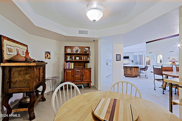 view of dining room