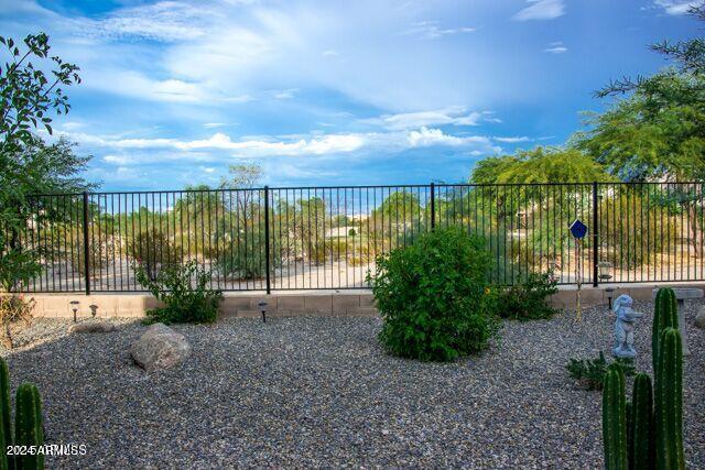 29101 N Yellow Bee Dr, San Tan Valley, AZ 85143 - view of gate featuring fence