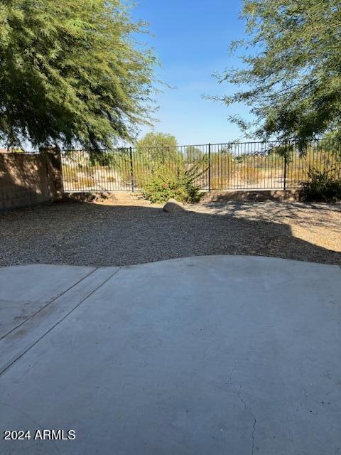 29101 N Yellow Bee Dr, San Tan Valley, AZ 85143 - view of yard with fence and a patio