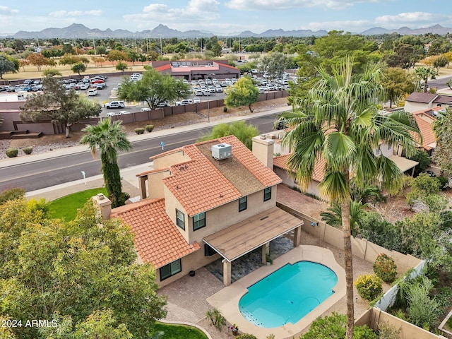 5544 E Paradise Ln, Scottsdale, AZ 85254 - aerial view of a mountainous background