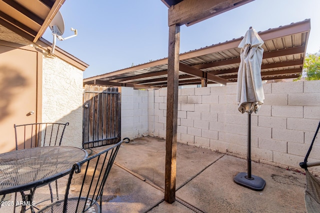 view of patio / terrace