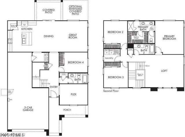 20643 N 226th Dr, Surprise, AZ 85387 - property floor plan