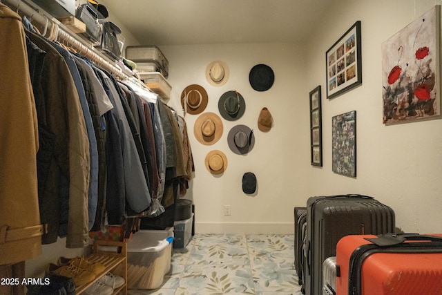 view of spacious closet