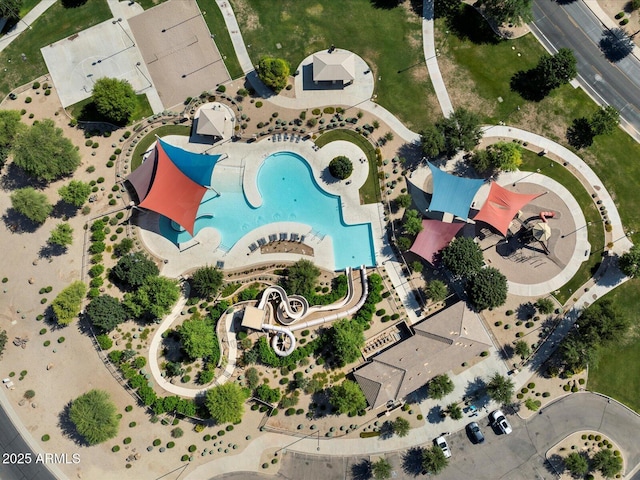 335 S San Christo Ln, Casa Grande, AZ 85194 - bird's eye view of a pool