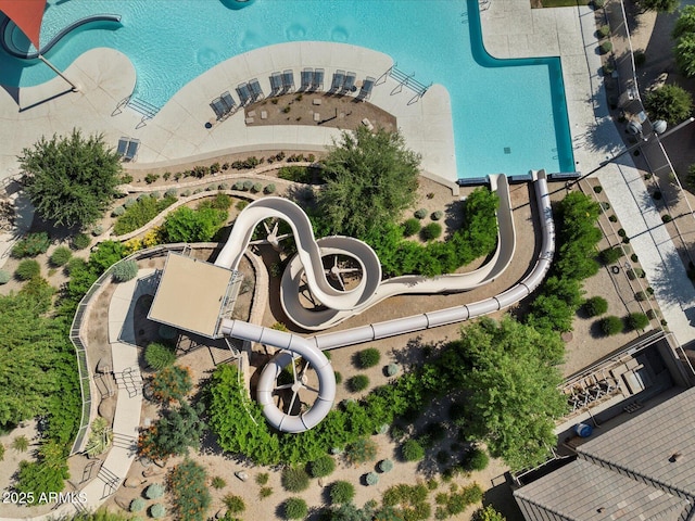 335 S San Christo Ln, Casa Grande, AZ 85194 - drone / aerial view of a pool area