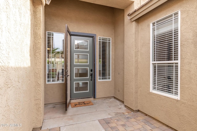 139 E Gail Dr, Gilbert, AZ 85296 - property entrance with stucco siding
