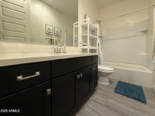 2727 N Acacia Way, Buckeye, AZ 85396 - full bathroom with toilet, shower / tub combination, and vanity